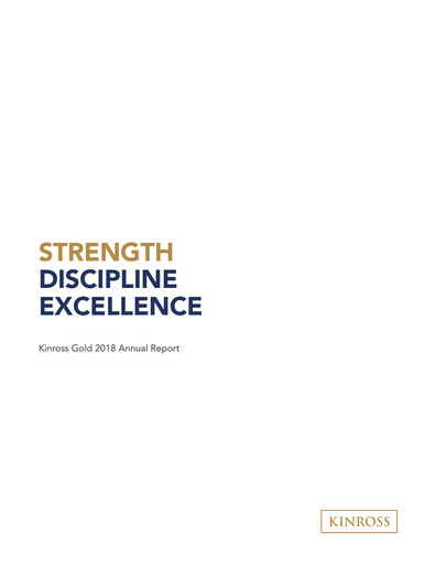 Thumbnail Kinross Gold
 Annual Report 2018