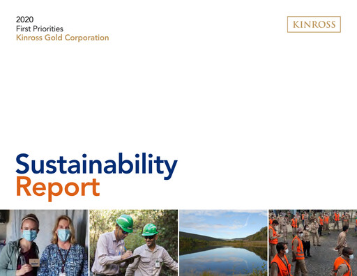 Thumbnail Kinross Gold
 Sustainability Report 2020