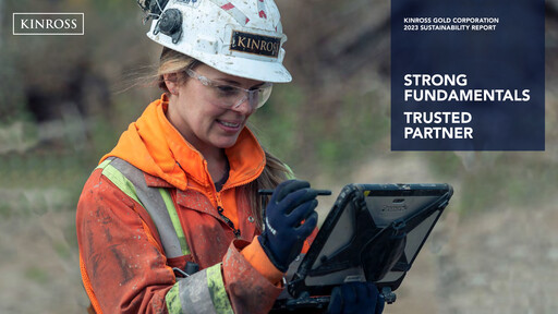 Thumbnail Kinross Gold
 Sustainability Report 2023