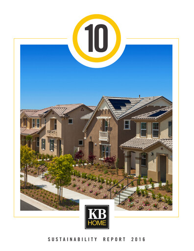 Thumbnail KB Home
 Sustainability Report 2016