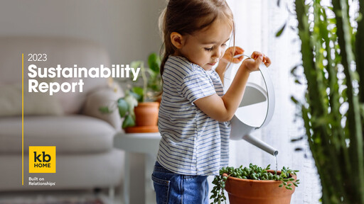 Thumbnail KB Home
 Sustainability Report 2023