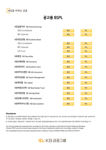 Thumbnail KB Financial Group Quarterly Report 2024-q1