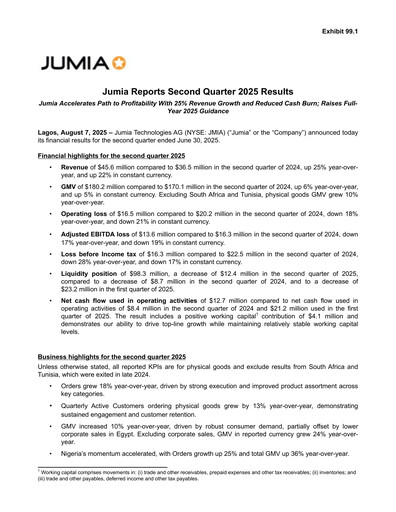 Thumbnail Jumia Quarterly Report 2025-q2