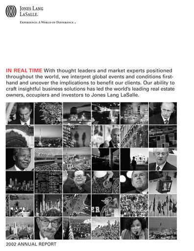 Thumbnail Jones Lang LaSalle Annual Report 2002