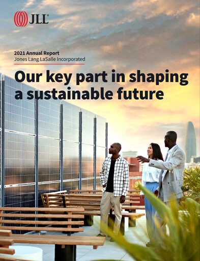 Thumbnail Jones Lang LaSalle Annual Report 2021