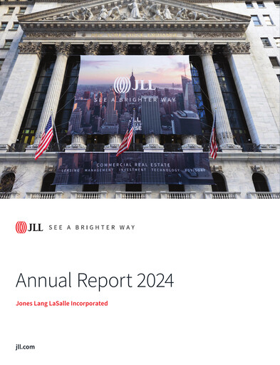 Thumbnail Jones Lang LaSalle Annual Report 2024
