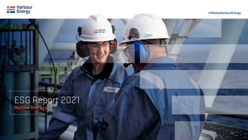 Thumbnail Harbour Energy ESG Report 2021