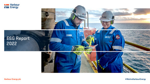 Thumbnail Harbour Energy ESG Report 2022