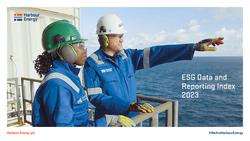 Thumbnail Harbour Energy ESG Report 2023