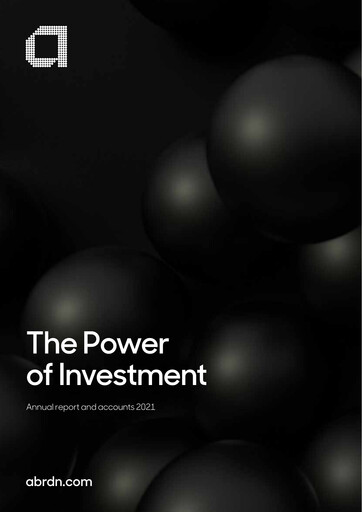 Thumbnail abrdn Annual Report 2021