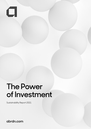 Thumbnail abrdn Sustainability Report 2021