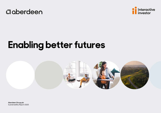 Miniature abrdn Rapport de durabilité 2025
