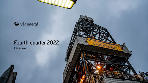 Thumbnail Vår Energi Quarterly Report 2022-q4