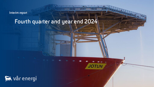 Thumbnail Vår Energi Quarterly Report 2024-q4