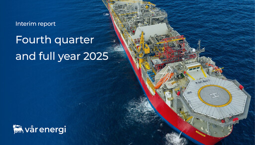 Thumbnail Vår Energi Quarterly Report 2025-q4