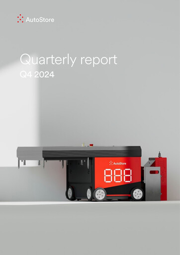 Thumbnail AutoStore Holdings Quarterly Report 2024-q4