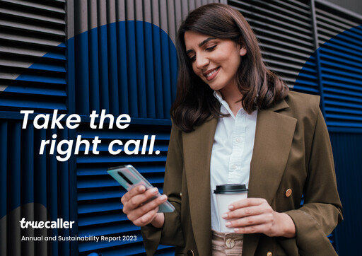 Thumbnail Truecaller Annual Report 2023