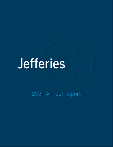 Vorschaubild Jefferies Financial Group
 Jahresbericht 2021