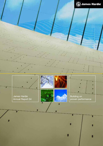 Thumbnail James Hardie Industries
 Annual Report 2004