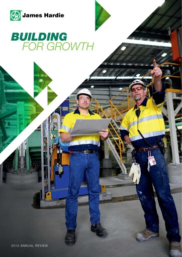 Thumbnail James Hardie Industries
 Annual Report 2015