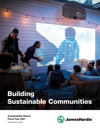 Miniature James Hardie Industries
 Rapport de durabilité fy2021
