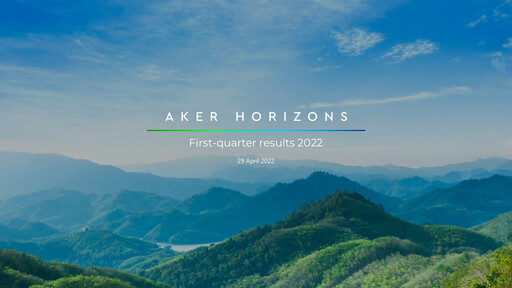 Vorschaubild Aker Horizons Quartalsbericht 2022-q1