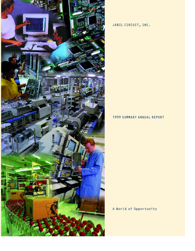 Thumbnail Jabil Annual Report 1999