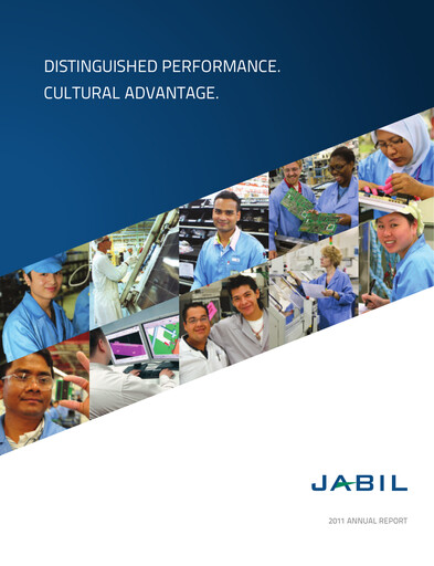 Thumbnail Jabil Annual Report 2011
