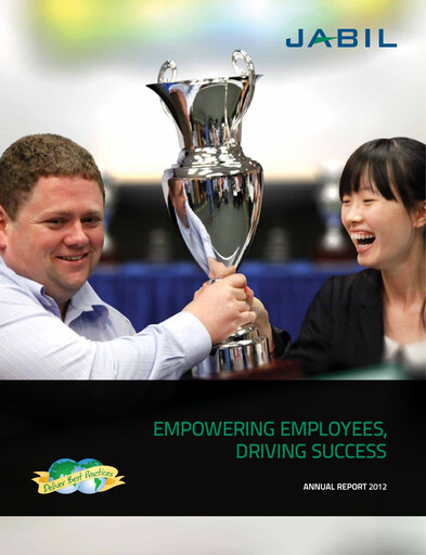 Thumbnail Jabil Annual Report 2012