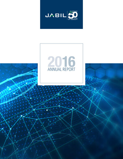Thumbnail Jabil Annual Report 2016