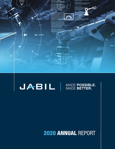 Thumbnail Jabil Annual Report 2020