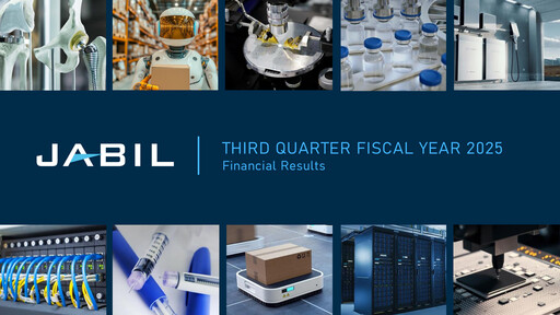 Vorschaubild Jabil Quartalsbericht 2025-q3