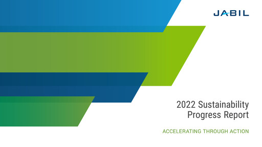 Thumbnail Jabil Sustainability Report 2022