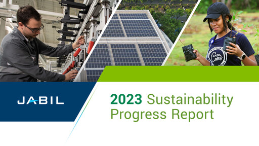 Thumbnail Jabil Sustainability Report 2023