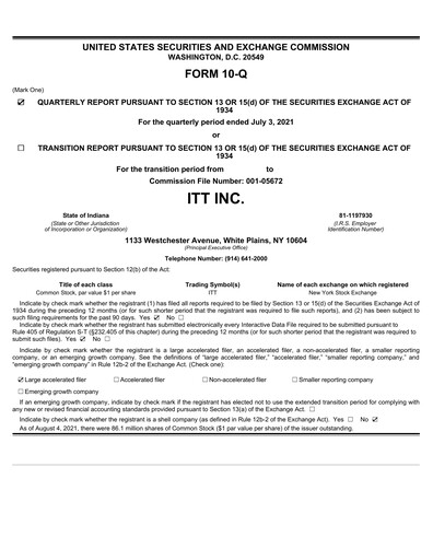Miniature ITT Rapport trimestriel 2021-q2