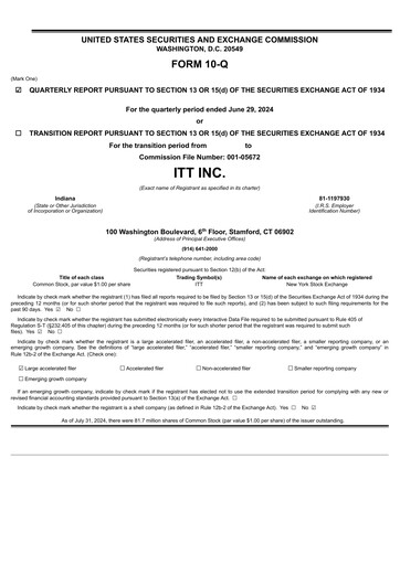 Miniature ITT Rapport trimestriel 2024-q2