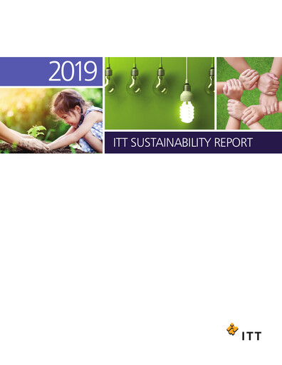Thumbnail ITT Sustainability Report 2019