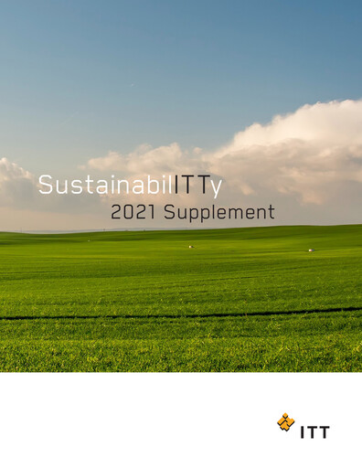 Thumbnail ITT Sustainability Report 2021