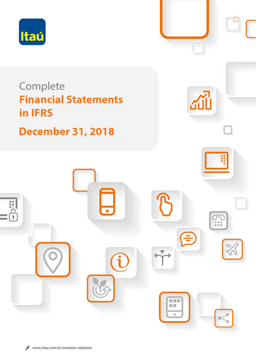 Thumbnail Itaú Unibanco
 Financial Statement 2018