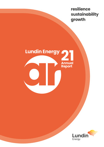 Thumbnail Orrön Energy Annual Report 2021