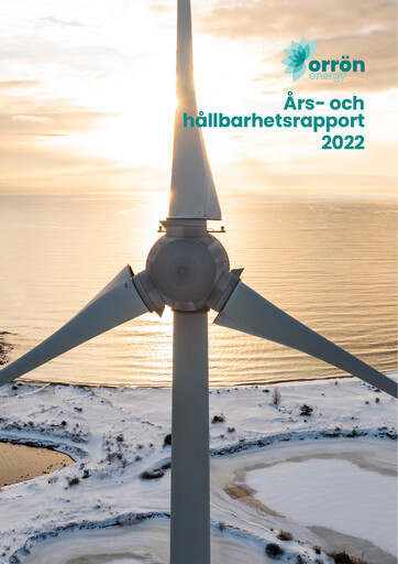 Thumbnail Orrön Energy Annual Report 2022