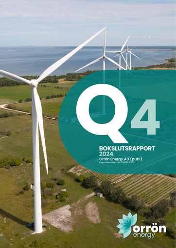 Miniature Orrön Energy Rapport financier 2024