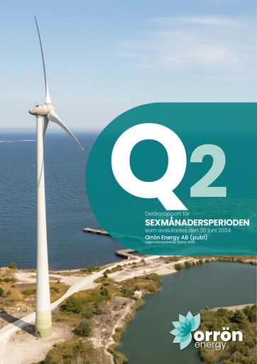 Miniature Orrön Energy Rapport semestriel 2024-h1