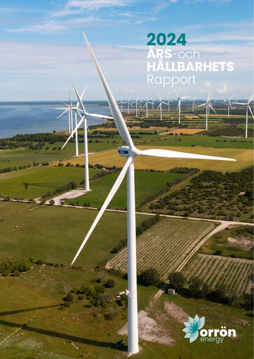 Thumbnail Orrön Energy Sustainability Report 2024