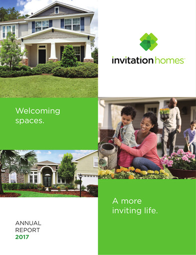 Thumbnail Invitation Homes
 Annual Report 2017