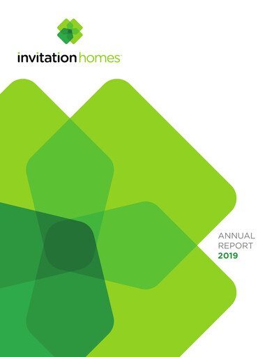 Thumbnail Invitation Homes
 Annual Report 2019