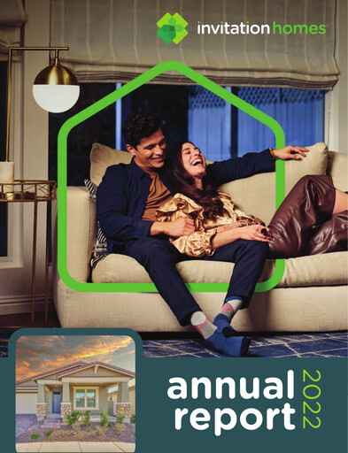 Thumbnail Invitation Homes
 Annual Report 2022