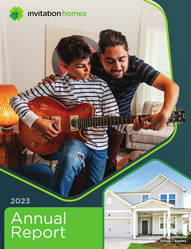 Thumbnail Invitation Homes
 Annual Report 2023
