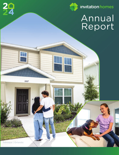 Thumbnail Invitation Homes
 Annual Report 2024