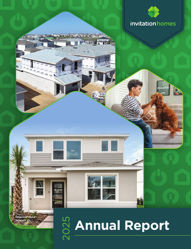 Thumbnail Invitation Homes
 Annual Report 2025